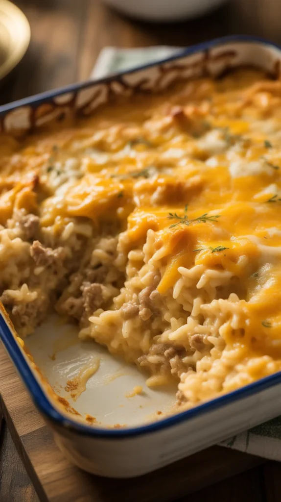 Turkey Rice Casserole