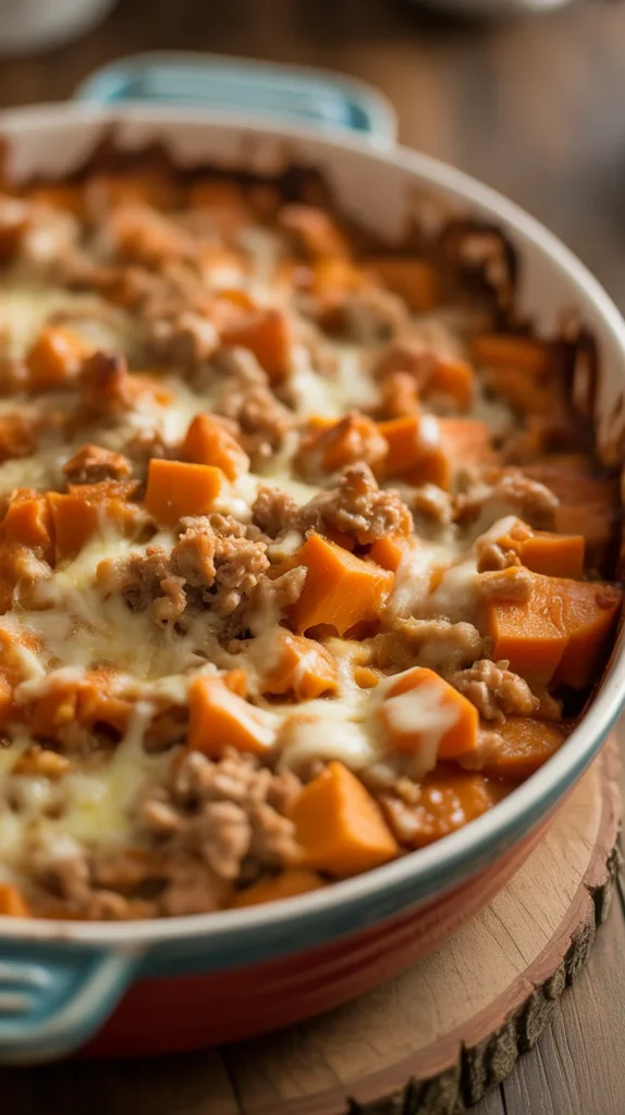 Turkey Sweet Potato Bake