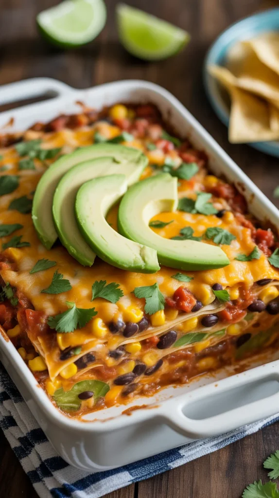 Vegetarian Taco Casserole
