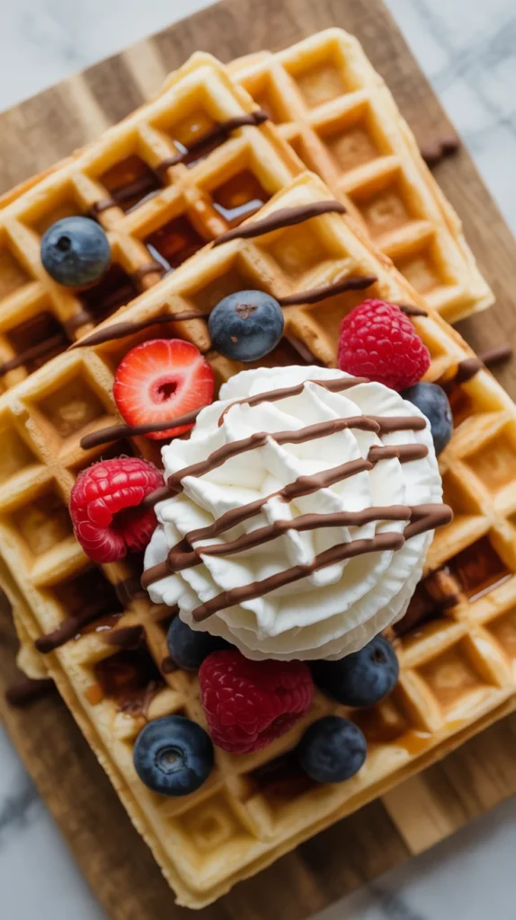 Waffle Dessert Board