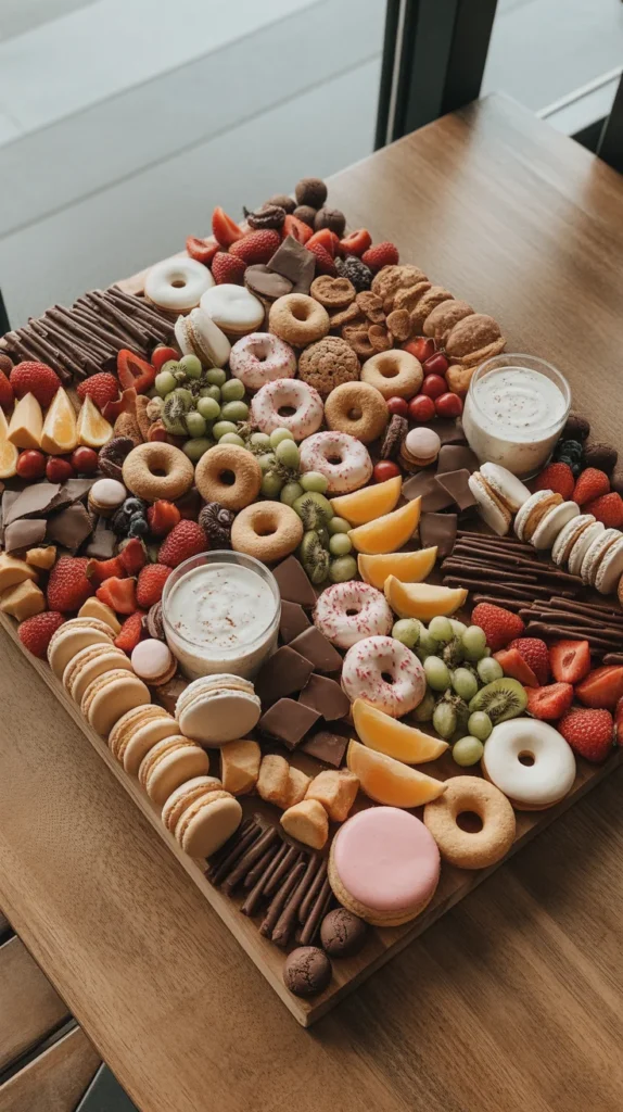dessert charcuterie board