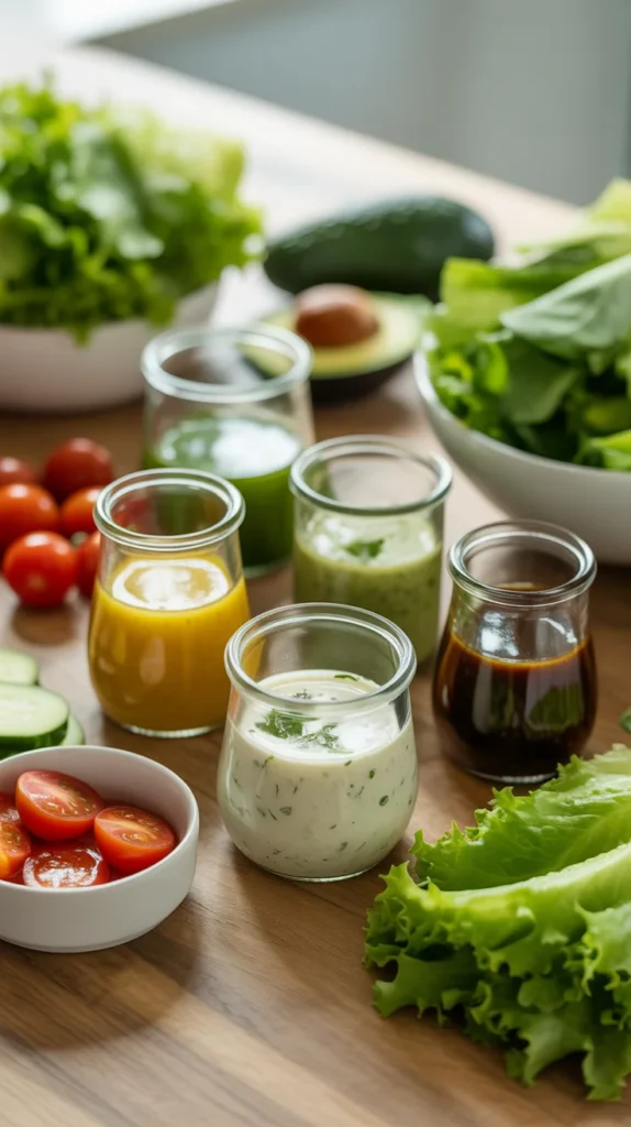 low calorie salad dressing