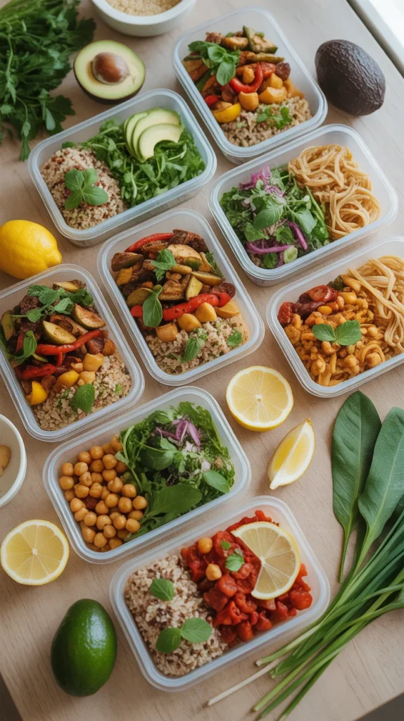 vegetarian meal prep
